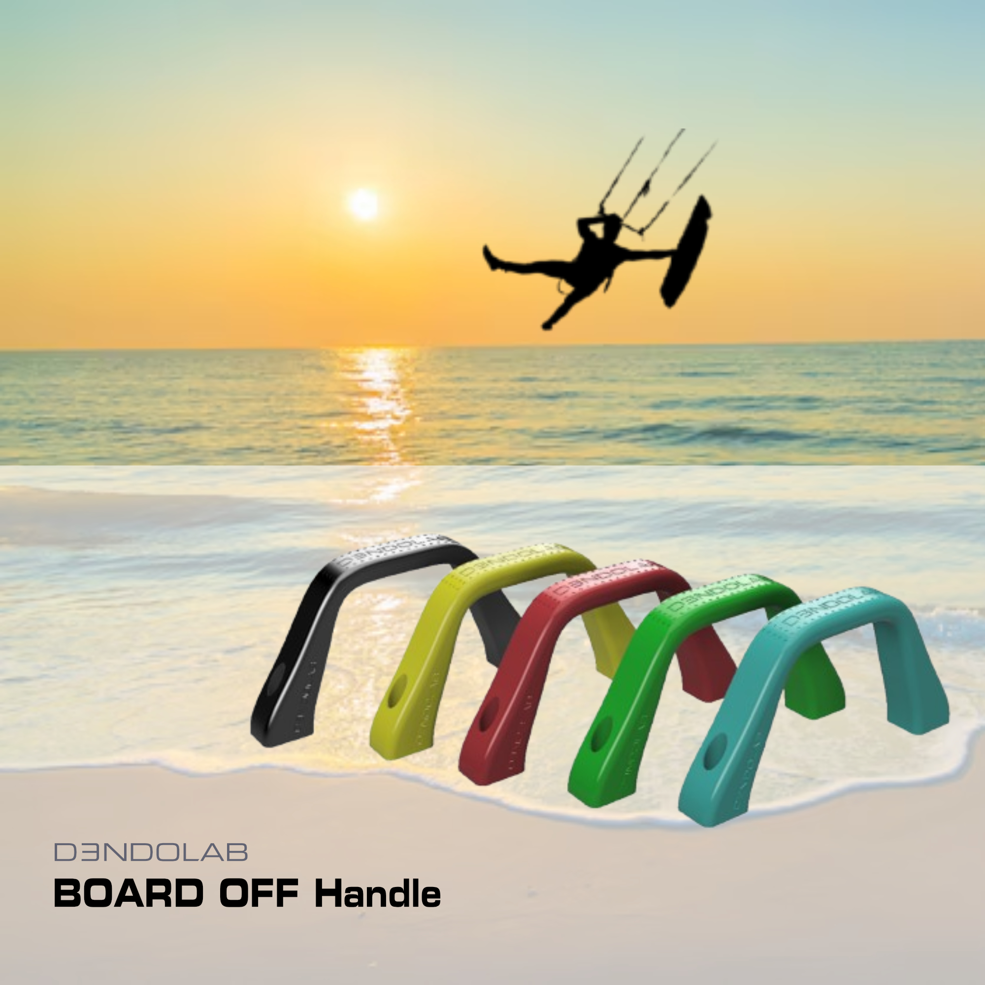 Kitesurf Grab Handle Board Off